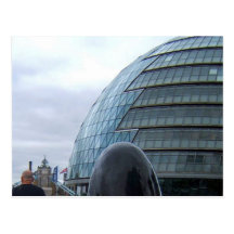 Carte postale d'hôtel de ville de Londres (GLA)