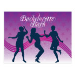 Carte postale d'invitation de coup de Bachelorette