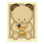 Carte postale d'ours de miel