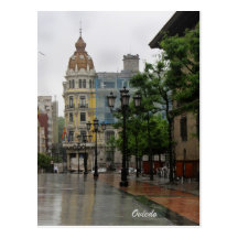 Carte postale d'Oviedo, Asturies
