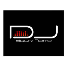 Carte postale du DJ