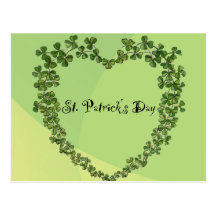 Carte postale du jour de St Patrick