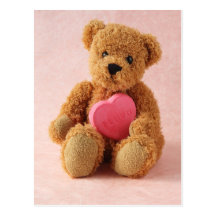 carte postale du luv u de l'ours i