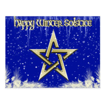Carte postale du solstice d'hiver 2