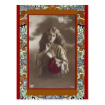 Carte postale GITANE de fille