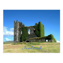 Carte postale irlandaise de château