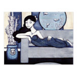 Carte postale Lounging de Lucy