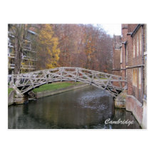 Carte postale mathématique de pont