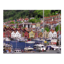 Carte postale montagneuse de marina
