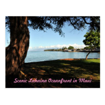Carte postale pittoresque de Lahaina Maui