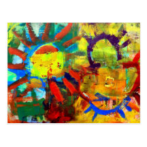 Carte postale primordiale de Sun