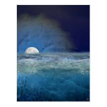 Carte postale rêvante arctique