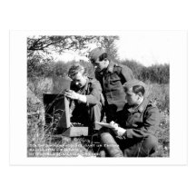 Carte postale Soldats Enigma