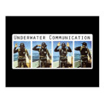 Carte postale sous-marine de communication