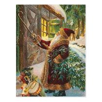 Carte postale vintage de Noël