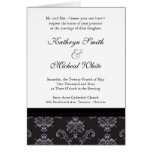 Carte pour notes | E1 de faire-part de mariage