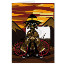 Carte proscrite de chariot de cowboy