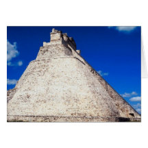 Carte-Pyramide du magicien - Uxmal, Mexique