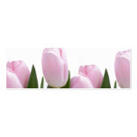 CARTE ROSE DE FAVEUR DE MARIAGE DE TULIPE CARTES DE VISITE PROFESSIONNELLES