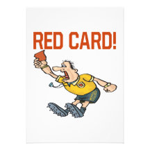 Carte rouge bristol