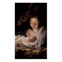 Carte sainte (blanc/coutume) : Rosée divine Cartes De Visite Professionnelles