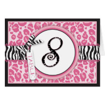 Carte sauvage 8 de Tableau du petit gâteau CP