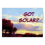 Carte SOLAIRE OBTENUE
