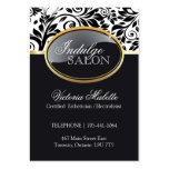 Carte sophistiquée de rendez-vous de salon et de s carte de visite
