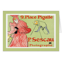 Carte : Toulouse-Lautrec - P.Sescau Photographe