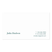 Carte traditionnelle du Hudson Cartes De Visite Professionnelles