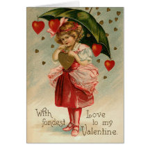 Carte victorienne de Saint-Valentin