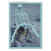 Carte vierge de Halloween