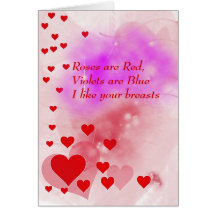 Carte vilaine mignonne de jour de Valentines