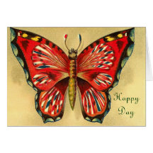 Carte vintage de joyeux anniversaire