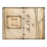 carte vintage de rsvp de mariage carte postale