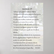 Cartel de Salmos 23 Posters