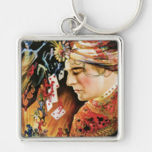 Carter la Loi magique vintage de grand magicien de Porte-clefs