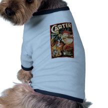 Carter la Loi magique vintage de grand magicien de Manteau Pour Animal Domestique