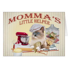 Cartes d'aide de Ragdoll Momma
