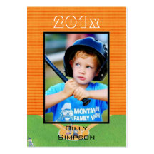 Cartes de base-ball cartes de visite professionnelles