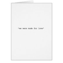 cartes de citation d'amour
