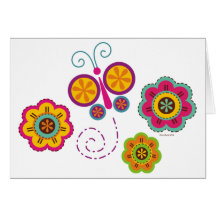 Cartes de jardin de papillon