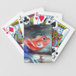 Cartes de jeu africaines de lézard d'arc-en-ciel