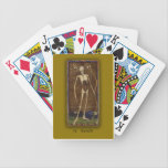 Cartes de jeu avec la mort d'art de tarot jeux de cartes