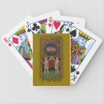 Cartes de jeu avec l'art de tarot le monde jeux de cartes