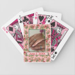 Cartes de jeu customisées par souvenir de mariage jeux de cartes