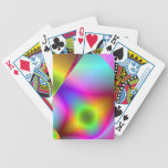 Cartes de jeu de lumières d'arc-en-ciel