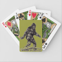 Cartes de jeu de "Sasquatch" "Bigfoot" jeux de cartes
