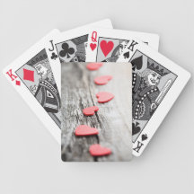 Cartes de jeu de Valentine Jeu De Poker