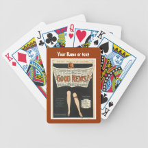 Cartes de jeu - illustration vintage de bonnes nou jeux de cartes